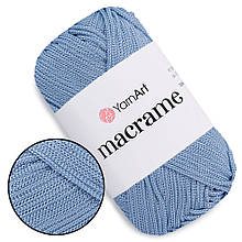 YarnArt Macrame, Блакитний №133, поліестеровий шнур 2,5мм