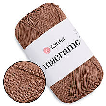 YarnArt Macrame, Коричневий №151, поліестеровий шнур 2,5мм