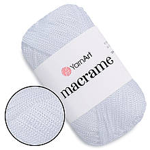 YarnArt Macrame, Білий №154, поліестеровий шнур 2,5мм