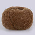 Gazzal Super Kid Mohair, Світло-коричневий №64401, пряжа для павутинки з мохера, фото 3