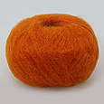 Gazzal Super Kid Mohair, Яскраво-помаранчевий №64429, пряжа для павутинки з мохера, фото 3