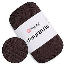 YarnArt Macrame, Шоколад №157, поліестеровий шнур 2,5мм