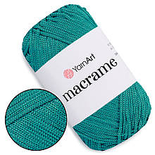 YarnArt Macrame, Смарагд №158, поліестеровий шнур 2,5мм