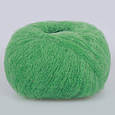 Gazzal Super Kid Mohair, Салат №64427, пряжа для павутинки з мохера, фото 3