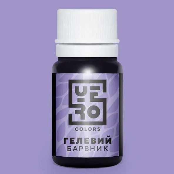 Водорозчинний гелевий барвник, Yero Colors, колір - ірис, 10г, фото 1