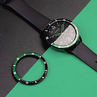 Безель для смарт годинника Xiaomi Watch S3/S4 Black-green, фото 9