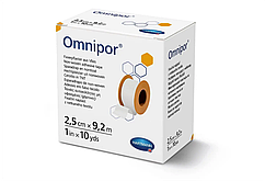Пластир фіксуючий Omnipor 2,5 см х 9,2 м на паперовій основі