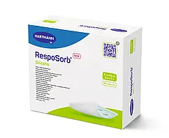 Пов'язка силіконова з суперабсорбуючим полімером RespoSorb® Silicone 8см х 8см 1шт