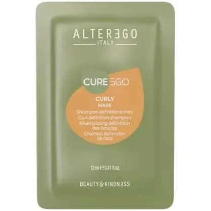 ALTER EGO ITALY CUREEGO Curly Mask Маска для кучерявого або хвилястого волосся (саше), 12 мл