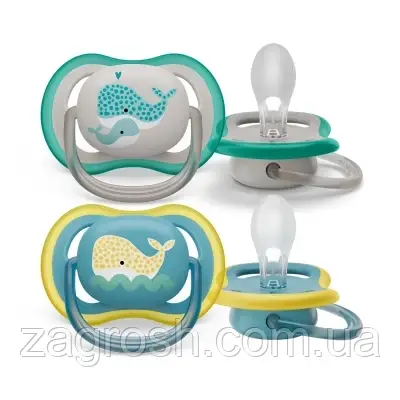 Promo Ціна! Пустушка Philips AVENT Ultra Air 18+ міс 2 шт (SCF349/24) - тільки на ZaGrosh.com.ua, фото 1