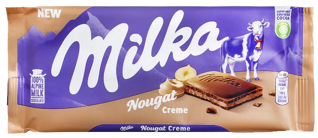 Milka Nougat Crem 85g 1/22