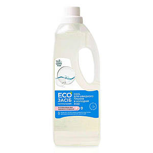 Натуральний гель для швидкого прання у холодній воді Cool Грін Макс (1000 мл)