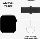 Apple Watch 10 46mm Jet Black Aluminium Case with Black Sport Band-M/L Розумний годинник, фото 5