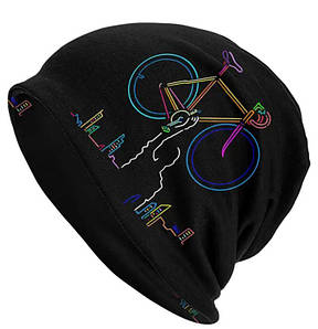 Спортивна шапочка для велоспорту (one size) подовжена