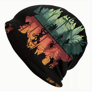 Спортивна шапочка для велоспорту (one size) подовжена