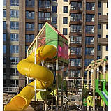 Великий дитячий ігровий комплекс "Велікан" дерев'яний на майданчик, фото 6