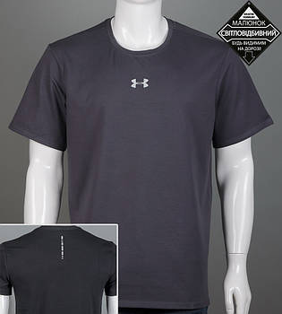 Футболка батал Under Armour Reflective 2424б (Уп.4шт 3XL,4XL), Графіт