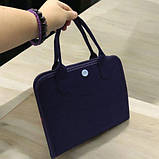 Навчальна бізісумка з фетру "Застібки" (тактильні, розвиваючі вправи), фото 2