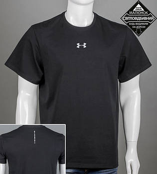 Футболка батал Under Armour Reflective 2424б (Уп.4шт 3XL,4XL), Чорний