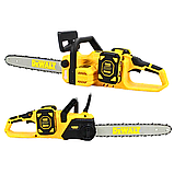 Пила ланцюгова акумуляторна DeWalt 36 В 6 Аг Пила Деволт з шиною 40 см Потужна пила на акумуляторі, фото 10