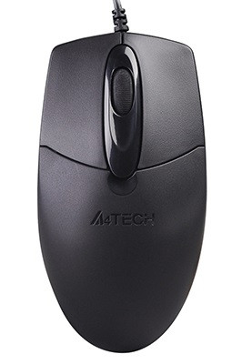 Комп'ютерна миша A4tech OP-720, Optical, USB, 800 dpi Black, фото 1