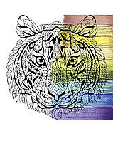Картина-антистрес Riviera Blanca Тигр 40x50 см (RB-0571)