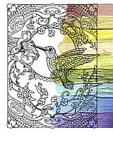 Картина-антистрес Riviera Blanca Колібрі 40x50 см (RB-0614)