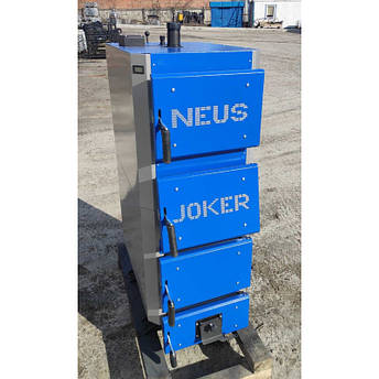 Універсальний опалювальний котел з автоматикою Neus Joker 15 кВт, фото 1