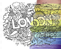 Картина-антистрес Riviera Blanca Лондон 40x50 см (RB-0562)