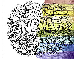 Картина-антистрес Riviera Blanca Непал 40x50 см (RB-0567)