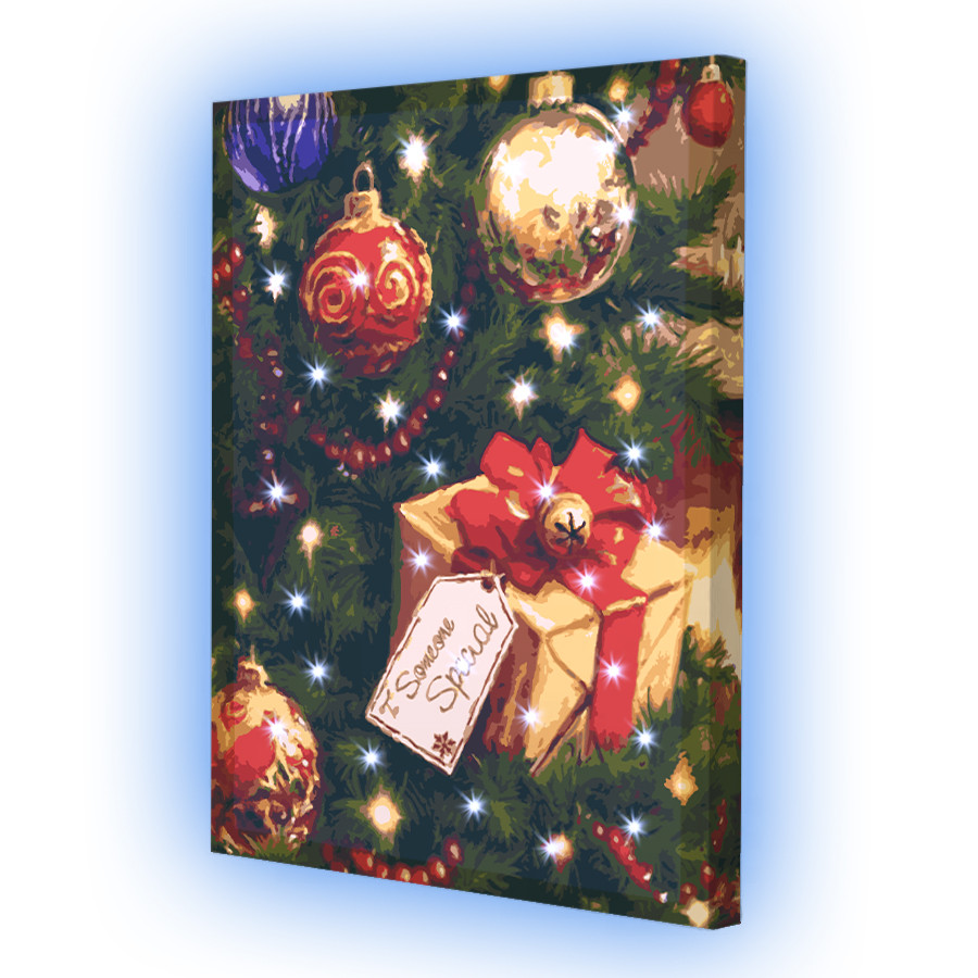 Картина за номерами зі світлодіодною підсвіткою Riviera Blanca Someone spesial 40x50 см (ГР-001), фото 1