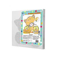 Набір для малювання для дітей Riviera Blanca Котик 25x25 см (КА1-04)