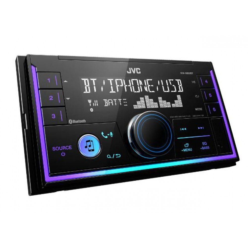 Медіа-ресивер 2-DIN JVC KW-X850BT