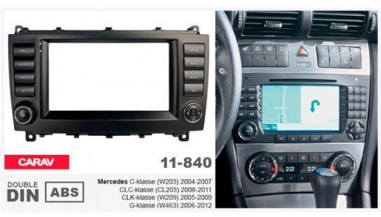 Рамка перехідна Carav 11-840 Mercedes W203, CL203, W209, W463
