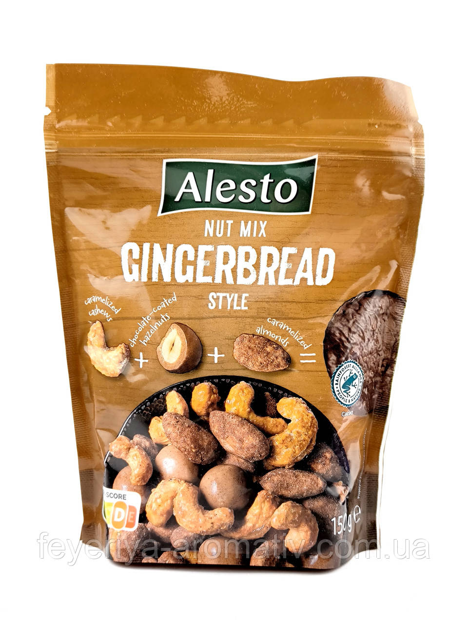 Горіхова суміш Alesto Nut Mix Gingerbread Style 150г (Німеччина)