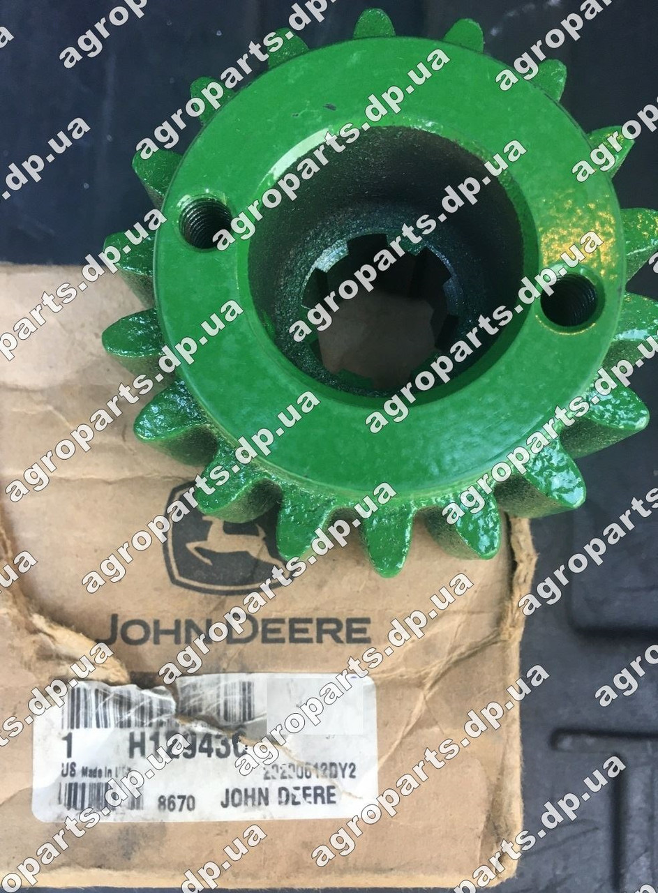 Шестерня Н129436 z18 John Deere Reel Drive Pinion H129436