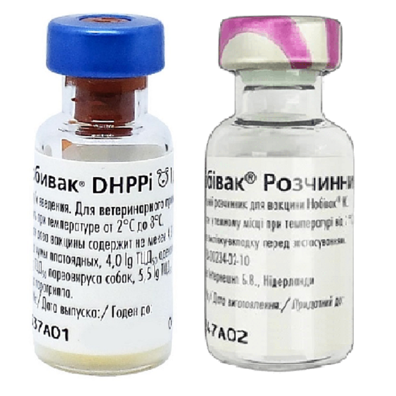 Вакцина Нобивак DHPPI (1 доза) MSD AH