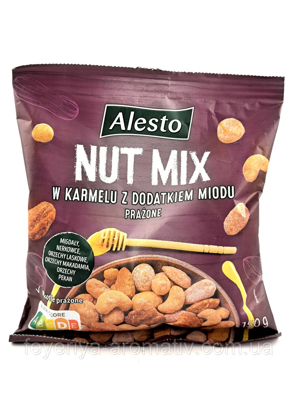 Суміш горіхів карамелізована з медом Alesto Nut-Mix 150 g (Німеччина)
