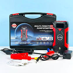 Пускозарядний пристрій/бустер для авто 99800mAh 2USB+Type-C Jump Starter QY31 Чорно-червоний 52852