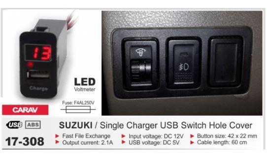 USB роз'єм Suzuki CARAV 17-308
