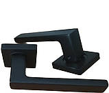 Ручка дверна Ajax OPTIMA JK BL-24 чорний, фото 2