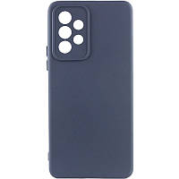 Чохол TPU GETMAN Liquid Silk Full Camera для Samsung Galaxy A33 5G Синій / Midnight Blue