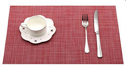 Килимок сервірувальний під тарілку, серветка на стіл 300*450 мм, 4шт