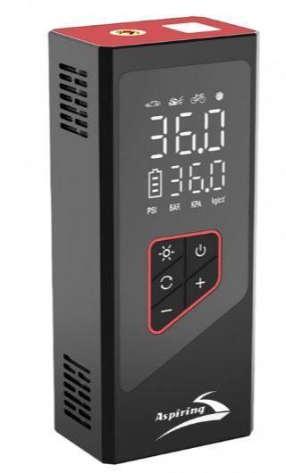 Компресор портативний Aspiring STORM 3 Powerbank 90W 30 L/min (ST.90W)