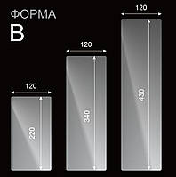 Планшет для фарбування волосся прозорий форма B