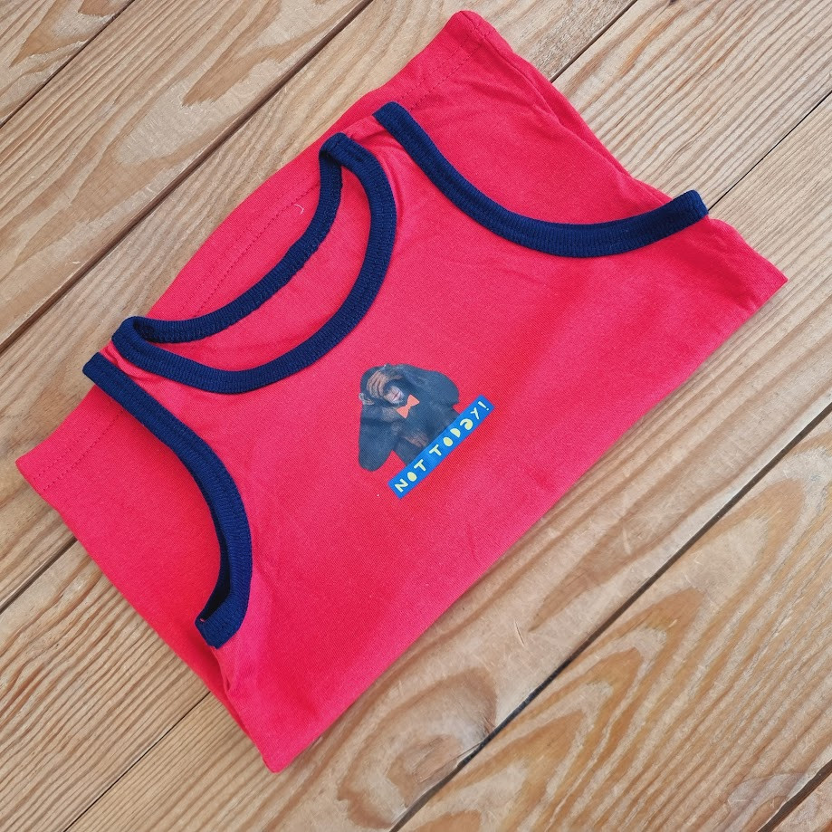 Майка для хлопчика Primark, зріст 104 (3-4 роки), колір червоний