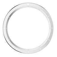 Безель металевий для смарт годинника Xiaomi Watch S3/S4 Silver-1 + захисне скло, фото 4
