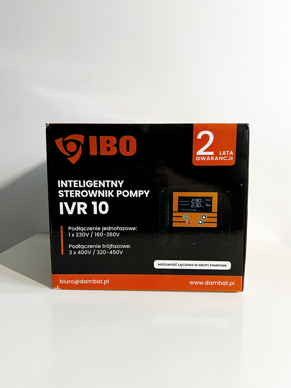 Інверторна система для насоса IBO IVR –10 S (0.37-1.5 кВт/9.6A/230V (Інтелектуальний контролер)