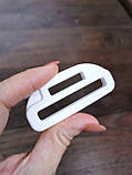 Перетяжка-перехідник 25х50мм, колір білий, фото 3
