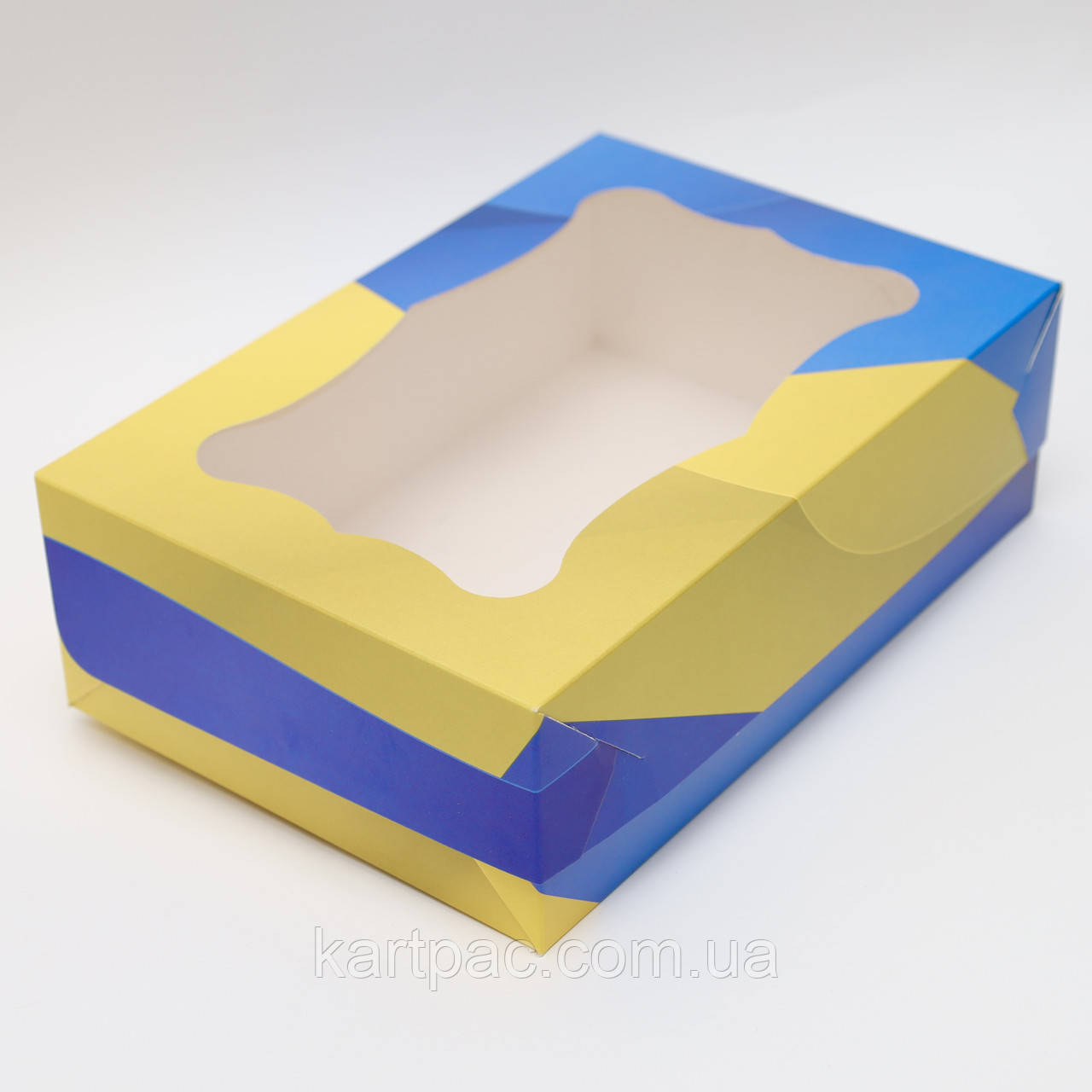 Коробка кондитерська для тістечка 250*170*80 СЛАВА УКРАЇНІ, фото 1